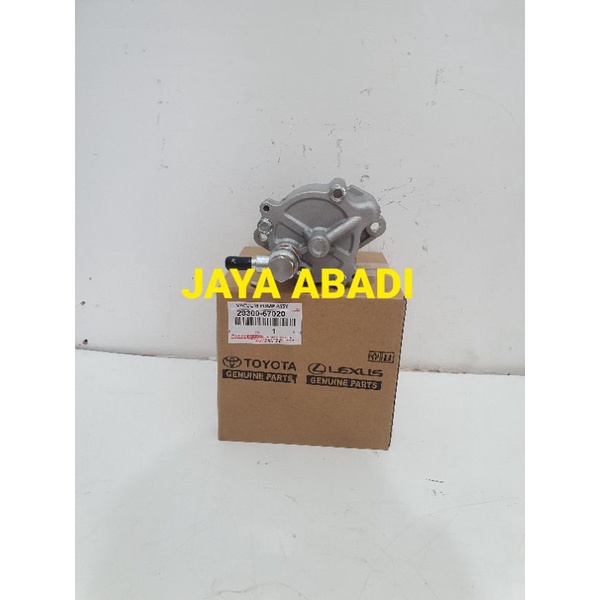 VACUM PUMP INNOVA DIESEL INOVA DIESEL HILUX VIGO VACUUM PUMP INOVA DIESEL INNOVA DIESEL HILUX VIGO GRADE BARU OEM IMPORT