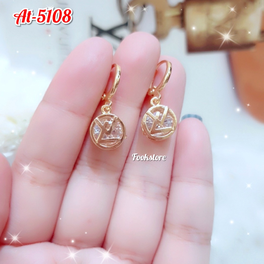 TERBARU ANTING CLIP XUPING /SILVER/GOLD /ANTI ALERGI