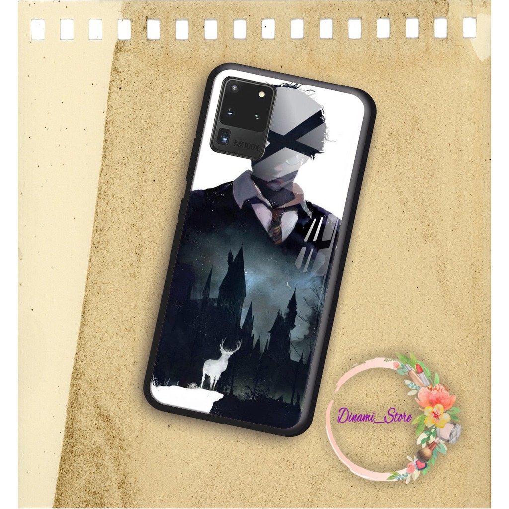 back case glass fantasi Oppo A3s A1k A5 A9 2020 A7 F9 A5s A31 A52 a53 A92 A37 A57 A59 DST1188