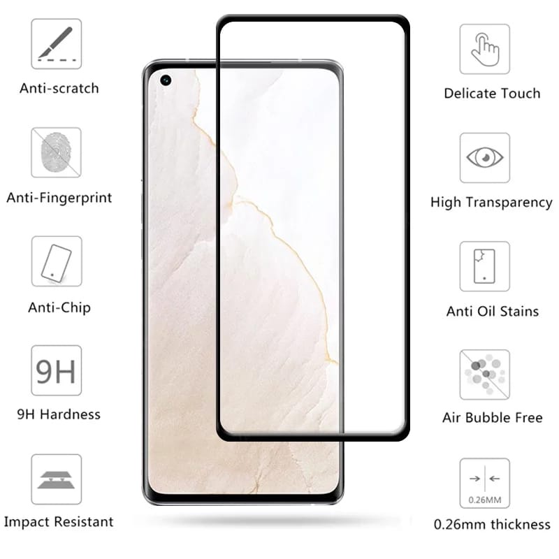 PROMO Tempered Glass REALME GT Master TG Layar Full List Hitam anti gores kaca