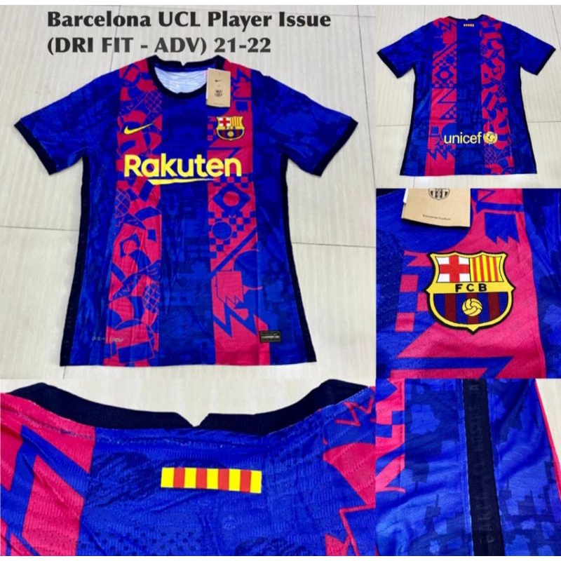 Barcelona home ucl player issue