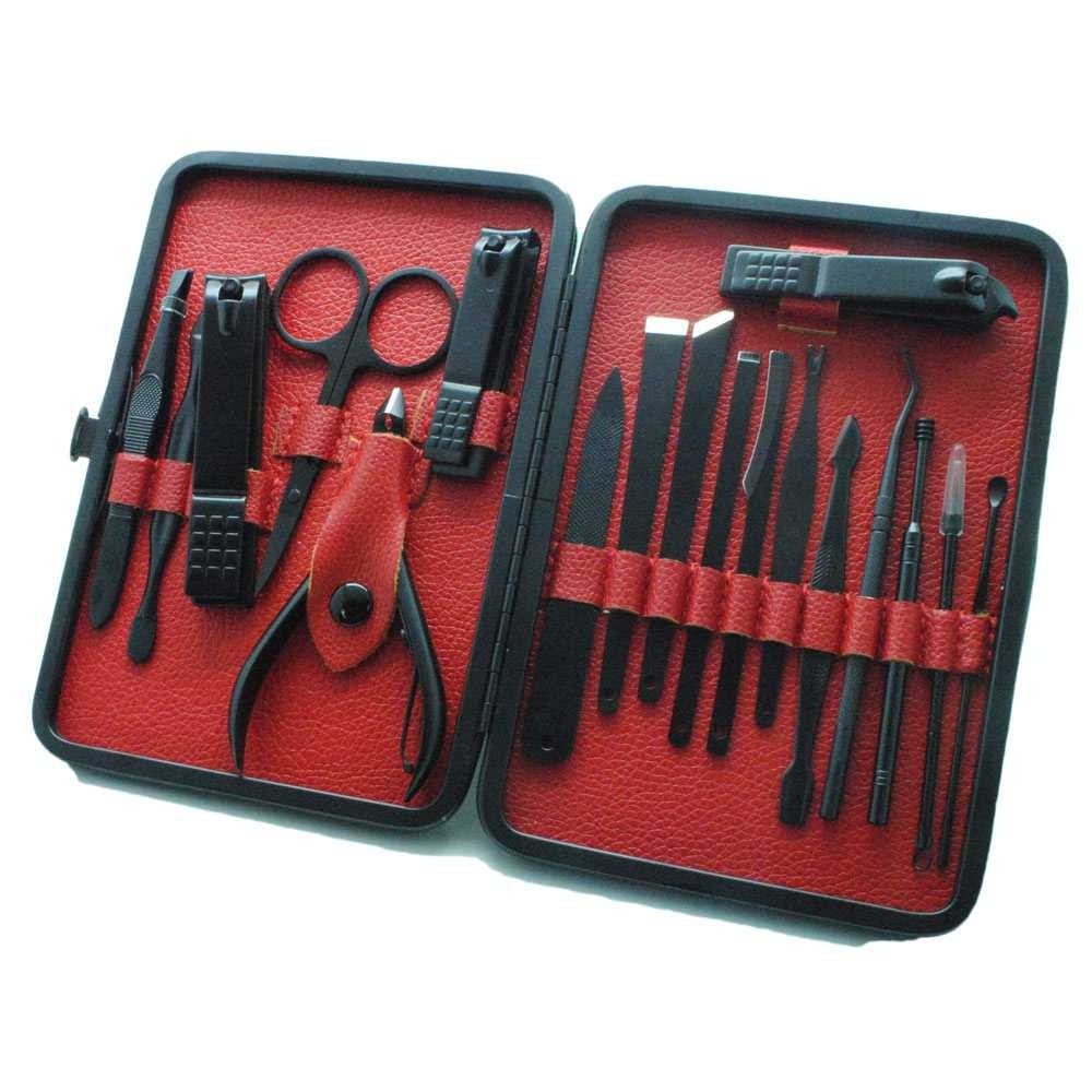 DIOLAN Nail Art Set Manicure Pedicure 18 PCS Multifungsi Perawatan Kuku Lengkap Serbaguna Murah