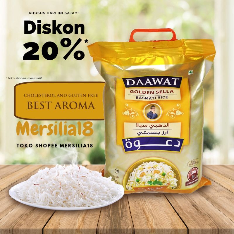 promo beras basmati daawat asli 1kg