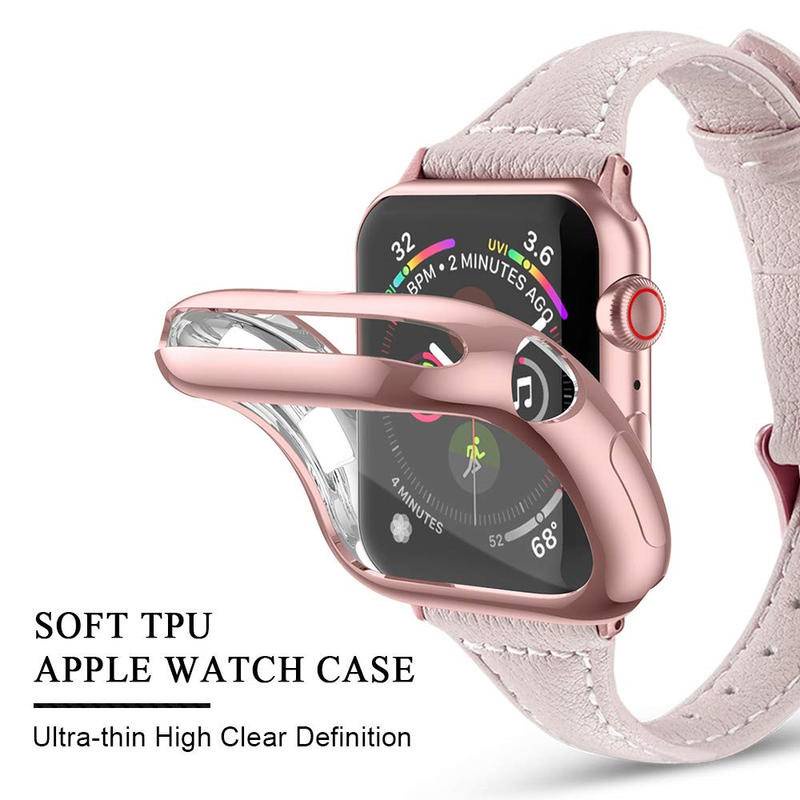 Pelindung Layar Bahan TPU bumper Untuk Apple Watch T500 FT50 FT30 q99 U78 + T5 W34 F10 T55 T5s W55 M33 C200