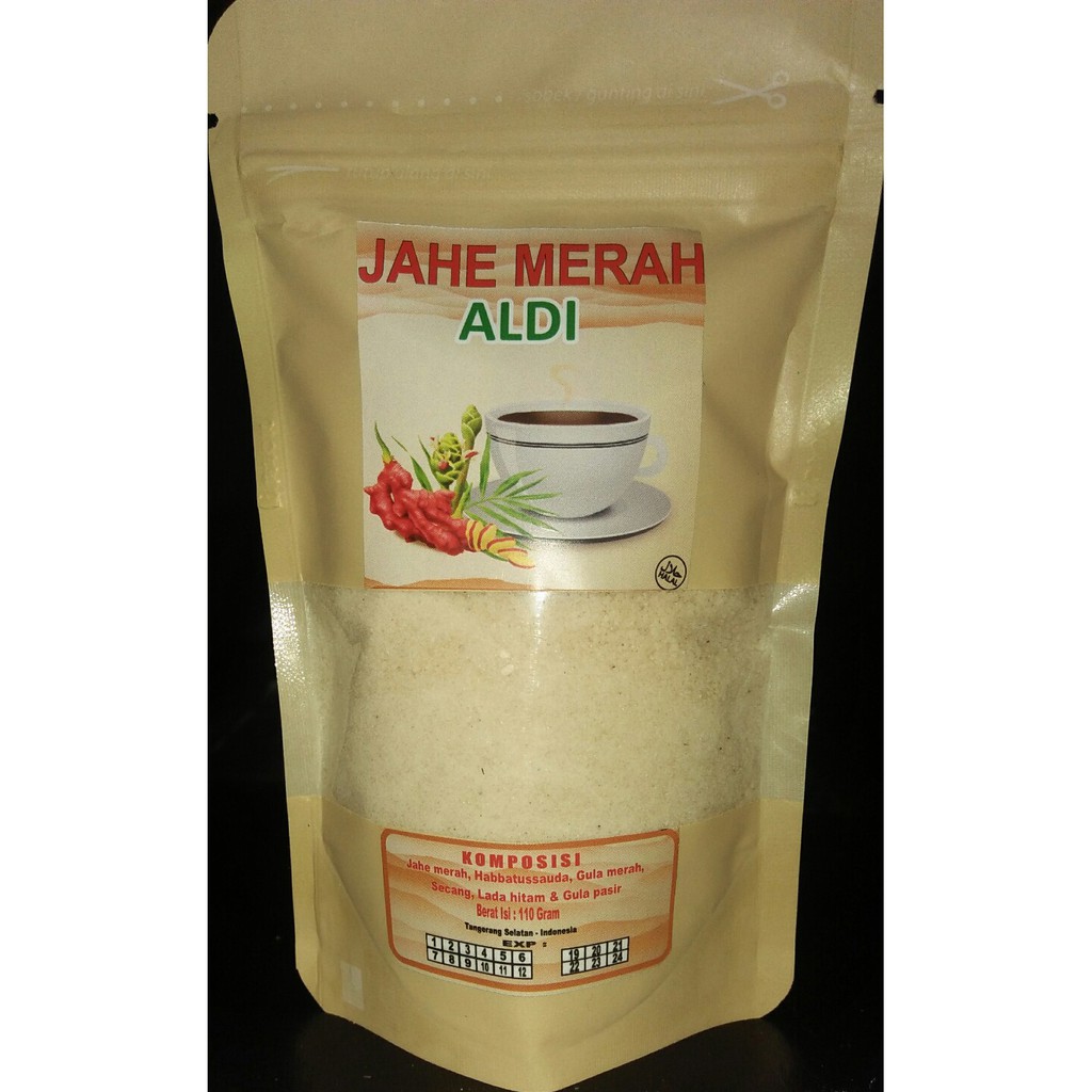 

Jahe Merah bubuk isi 110 gram