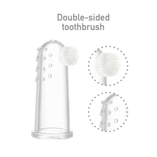 Marcus &amp; Marcus Finger Toothbrush &amp; Gum Massager Set/ Sikat Lidah Bayi