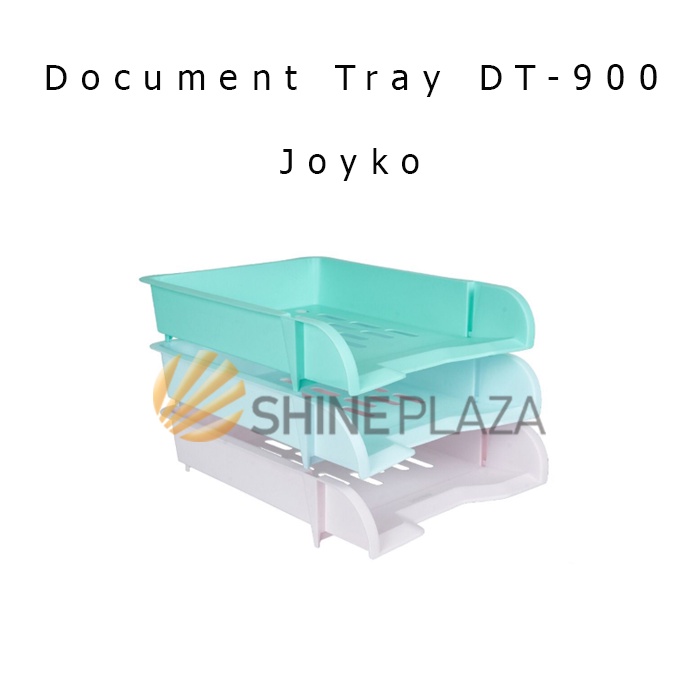 

Rak Kertas Dokumen Plastik Pastel - Document Tray 3 Susun Joyko DT-900
