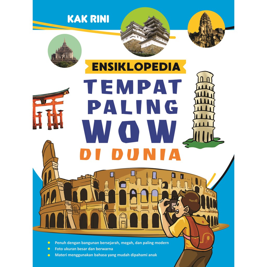

Buku Ensiklopedia Tempat Paling Wow di Dunia - Laksana