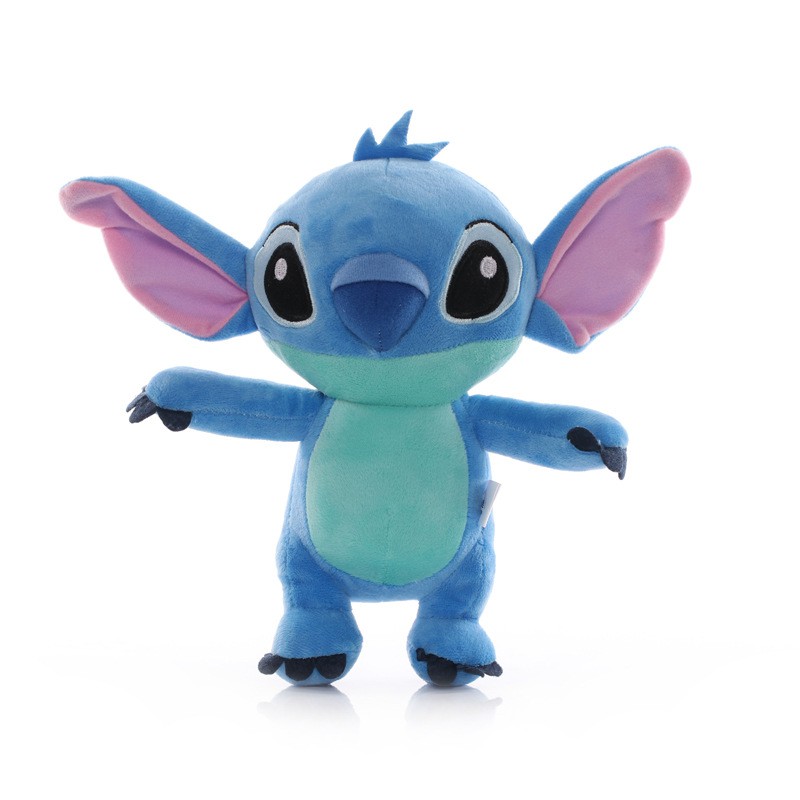 Mainan Boneka Plush Disney Stitch Lilo &amp; Stitch Ukuran 24cm Untuk Anak