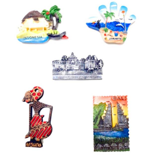 Souvenir bali magnet bali magnet Indonesia magnet jakarta magnet bandung souvenir wayang