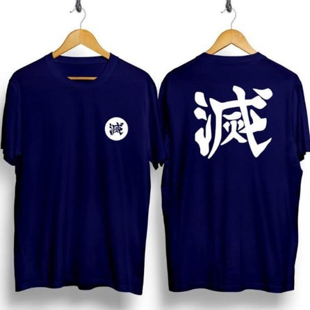 Kaos murah Kaos distro murah baju  distro pria t-shirt murah combed30s bulat china navy