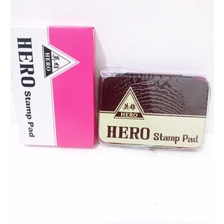 

Bak tinta stempel hero besar dan kecil violet