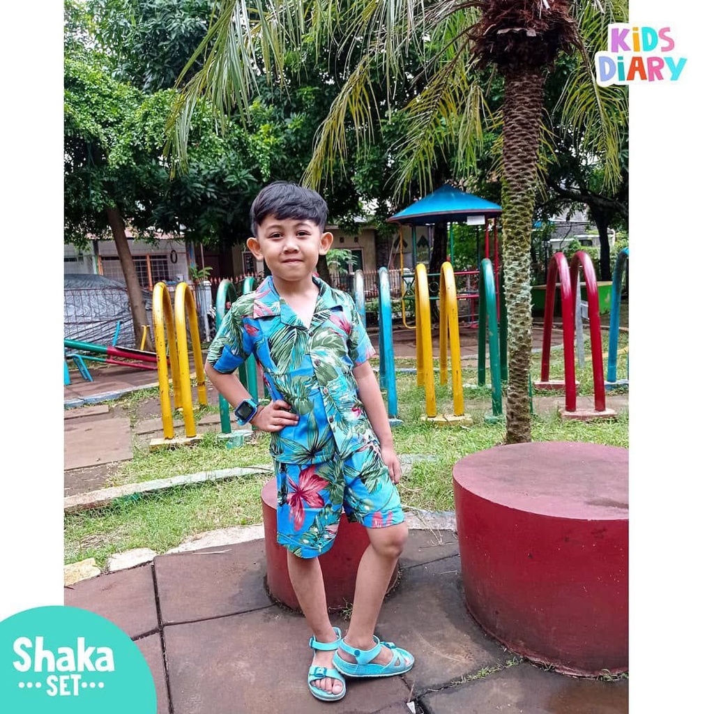 SETELAN ANAK LAKI-LAKI RAYON SHAKA 2-6TH