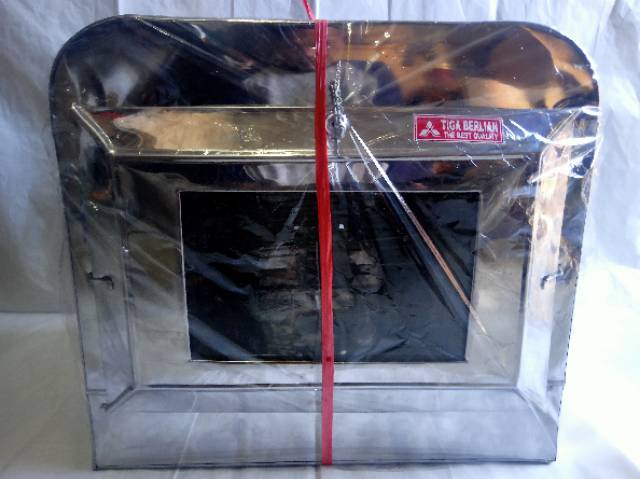 Tiga Berlian Oven Kompor Tangkring Stainless Ukuran Tanggung Oven Kompor Murah