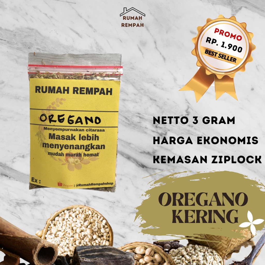 

Daun Oregano Kering Oregano Bubuk Oregano Oregano Leaves Italian Herbs Italian Seasoning Bumbu Dapur