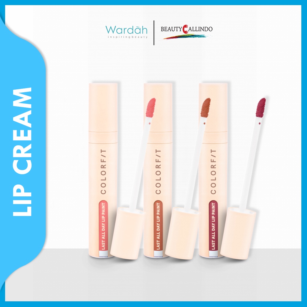 Wardah Colorfit Last All Day Lip Paint | Lip Cream