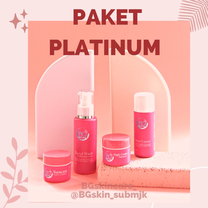 PAKET PLATINUM - BG SKINCARE