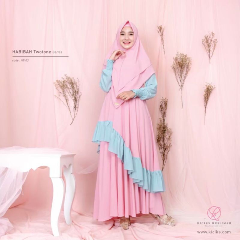 Ready dress only Habibah series KICIKS MUSLIMAH