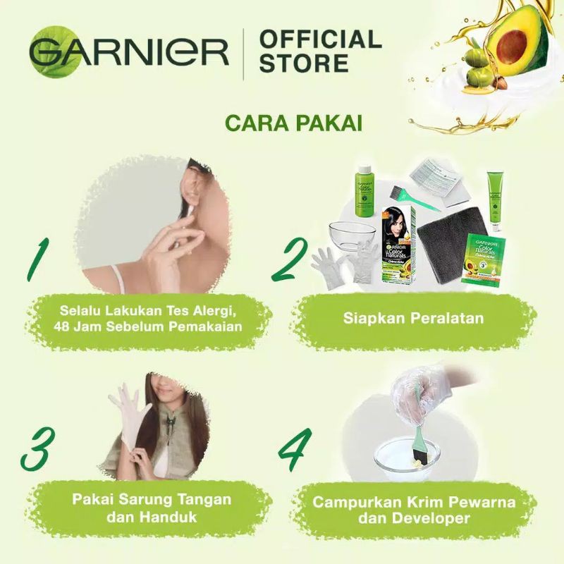 (SACHET) Garnier Color Naturals - Pewarna Rambut