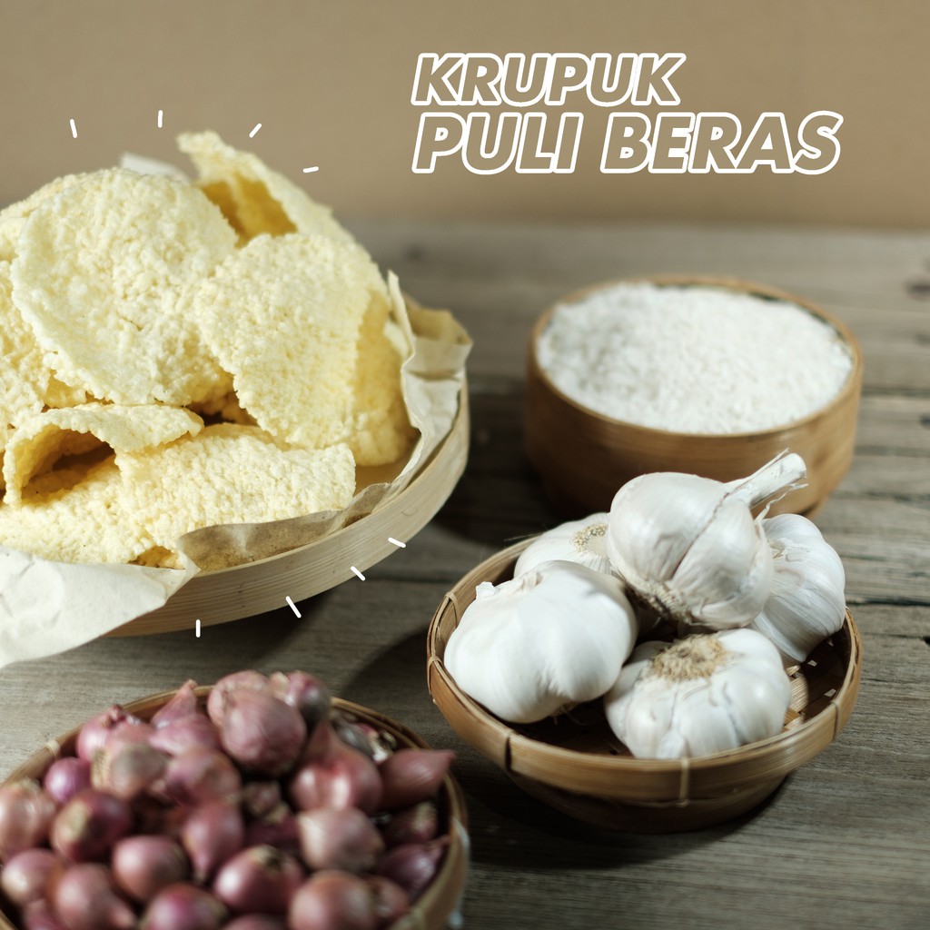 

Kerupuk Badermas - Puli Beras (Makanan Khas Tradisional Indonesia)