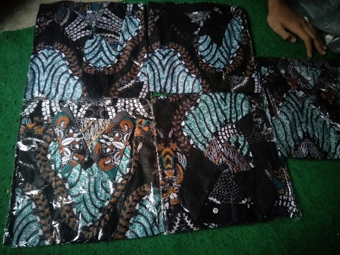 M, L, Xl, Xxl Kemeja Batik Pria Lengan Panjang New Arrival Distro Batik Pria Batik Ipnu-ippnu Pria