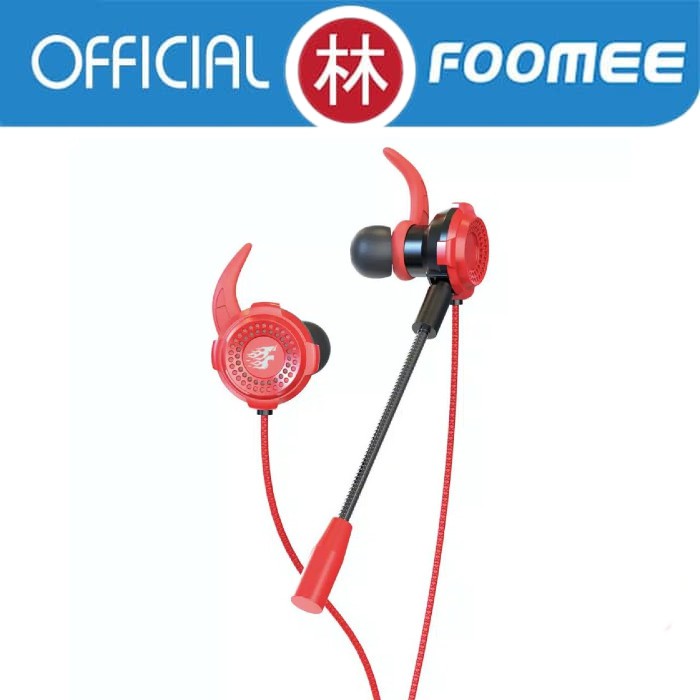 Foomee QG17 Earphone 5D Surround Sound Effect Gaming Headphone