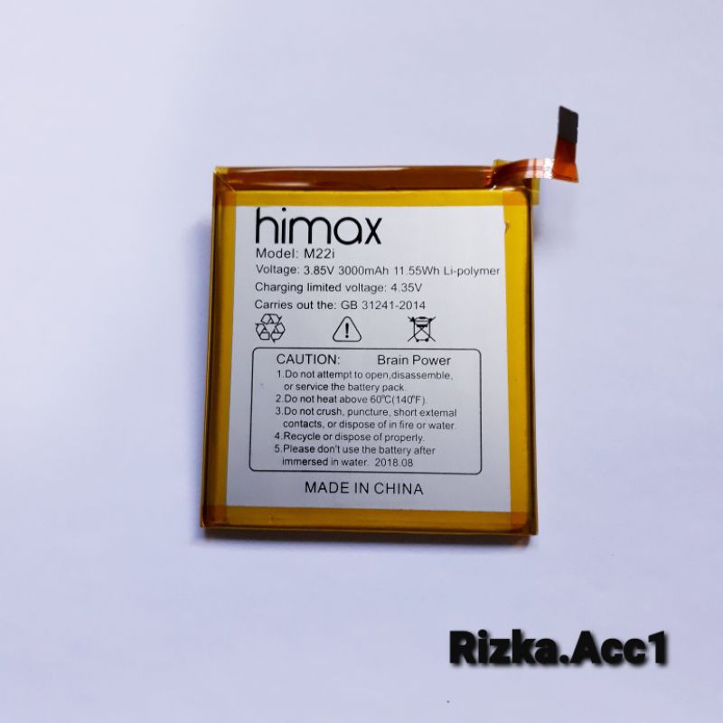 Baterai Batre Himax H Pro Hi-Fi / Himax M22i Original Oem Battery Hp