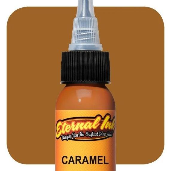 

[[COD]] Eternal Ink Caramel 1oz Original - Tinta Tattoo 30ml BERKUALITAS Kode 1205