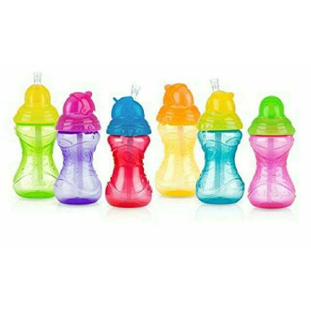 NUBY 360ML CLICKIT FLIPIT SWIRL CUP