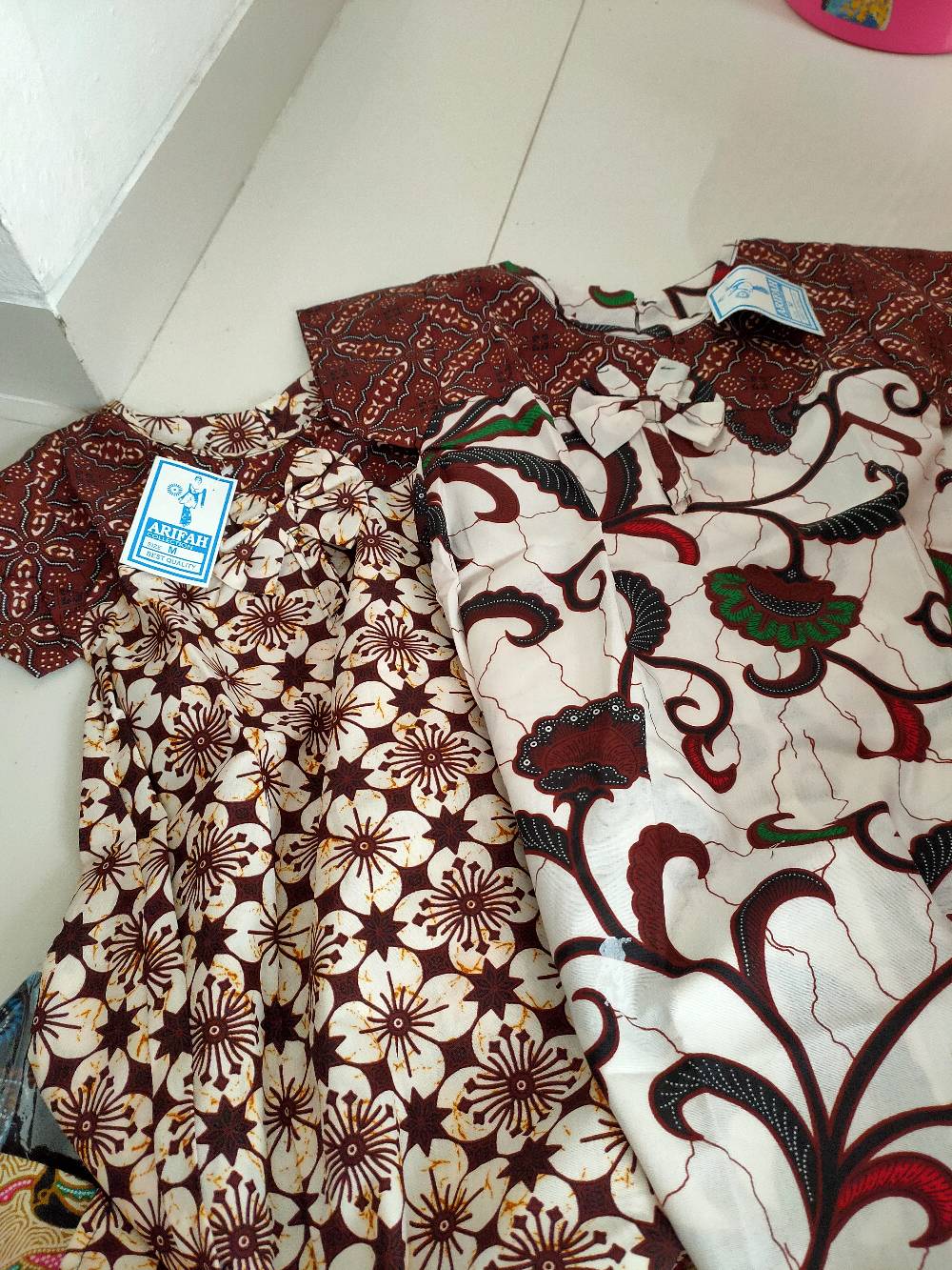Dress Batik Anak Size M Usia 4-5,5th
