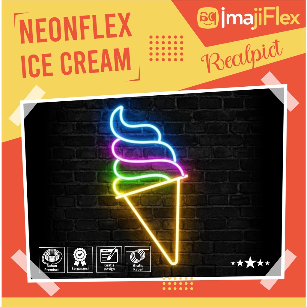 Neon Sign Ice Cream
