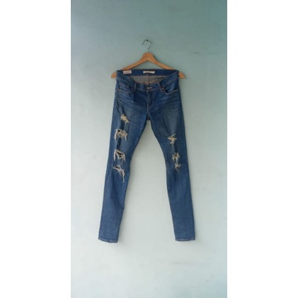 jeans levis711selvedge