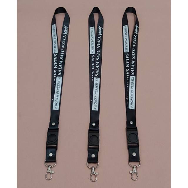 

TALI LANYARD PERSEBAYA / KALUNG LANYARD PERSEBAYA / LANYARD PERSEBAYA