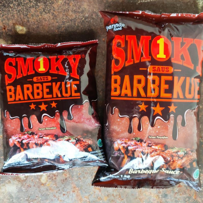 

SMOKY BBQ BARBEQUE SAUS 500gr / 1kg