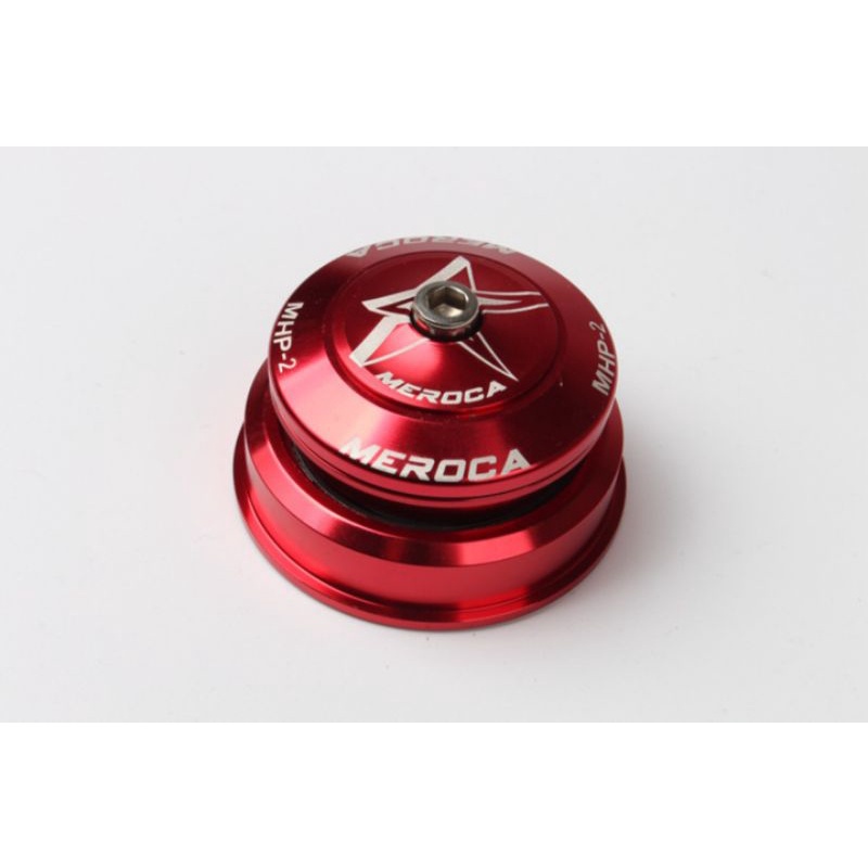 Meroca Headset Bearing Sepeda Tapered 44mm - 56mm Headset Sepeda Taper Merah