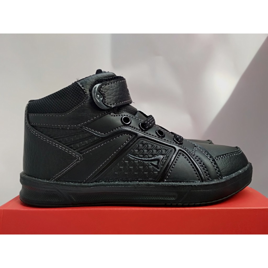 SEPATU SEKOLAH ARDILES TIKHE FULL BLACK, SEPATU SEKOLAH ANAK SD SMP, SEPATU ANAK
