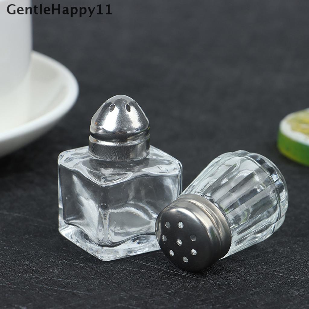 Gentlehappy 2Pcs / Set Mainan Miniatur Botol Bumbu Skala 1: 12 Untuk Dekorasi Dapur Rumah Boneka