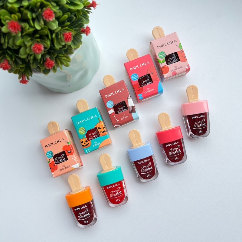 BPOM IMPLORA Cheek &amp; Liptint | Impora Liptin