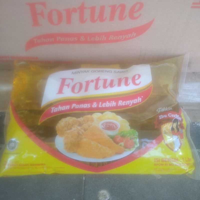 

minyak goreng Fortune kemasan 1 liter
