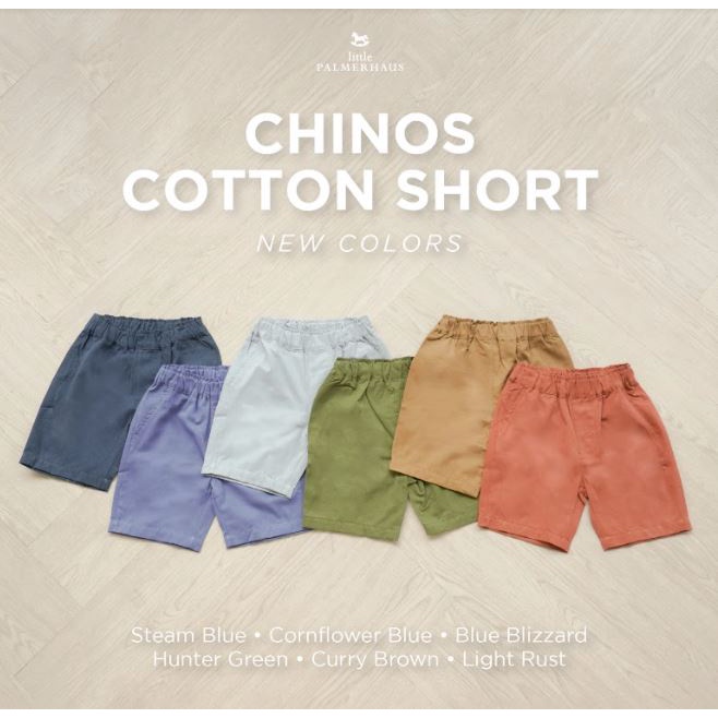 Little Palmerhaus Chinos Cotton Short Celana Pendek Anak 1 - 6 Tahun