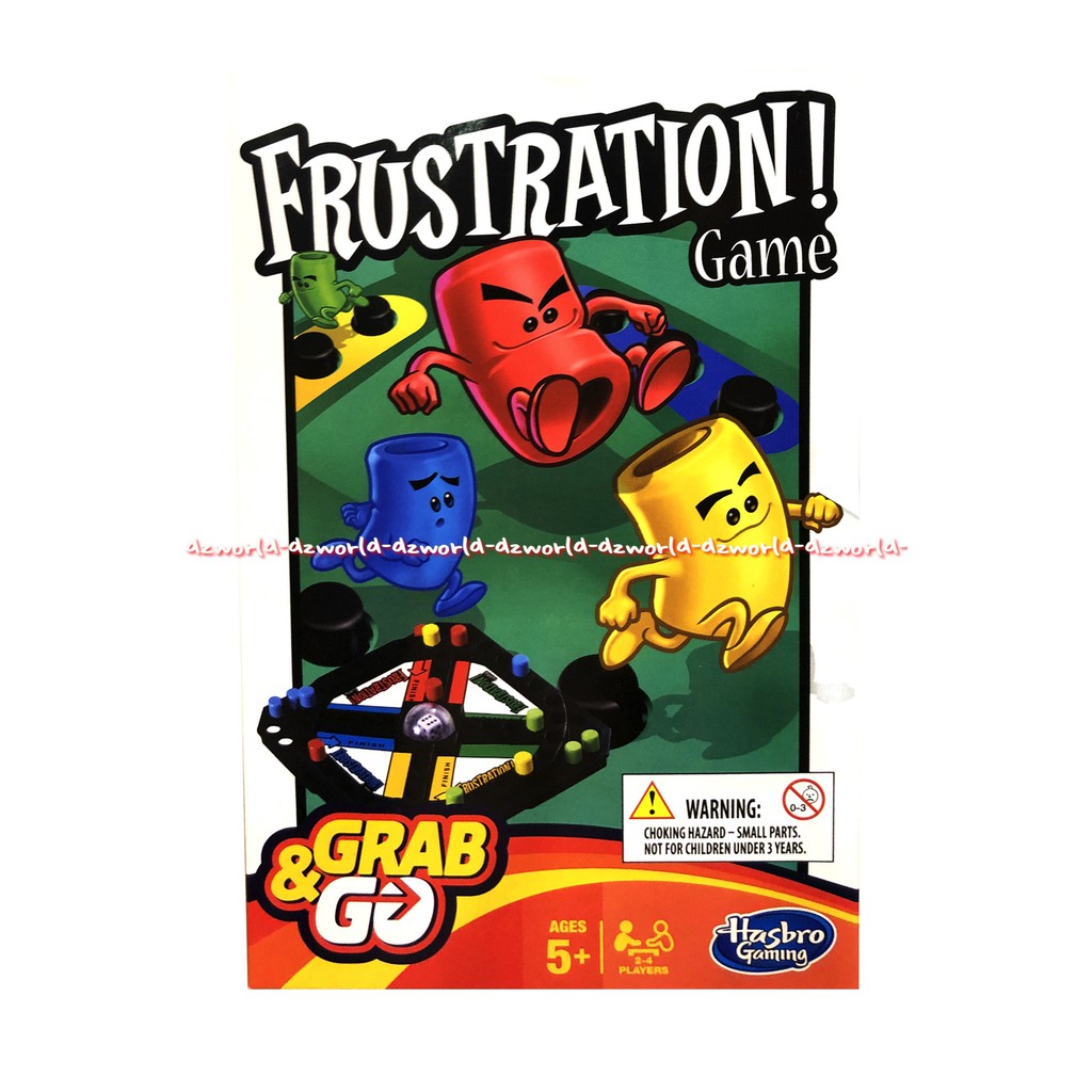 Grab &amp; Go Frustration Game Hasbro Mainan Frustasi