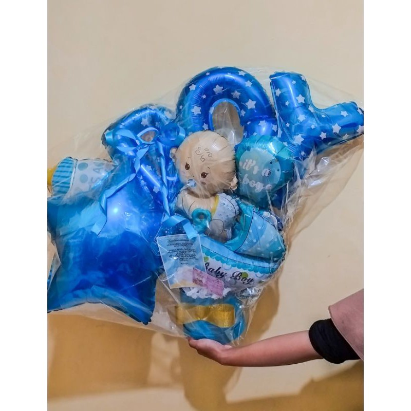 Bucket Baby Boy/ Baby Girl/ Bucket balon baby/ Kado Akikah/ Kado Bayi