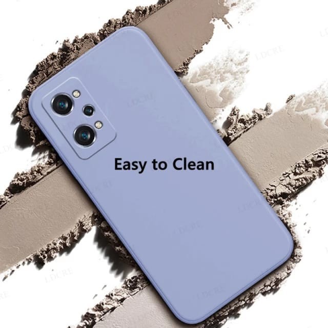 REALME GT NEO 3 / NEO 3T / GT MASTER EDITION / GT 2 PRO / GT NEO2 NEO 2 SOFT CASE MICROFIBER SUEDE SILICONE BACK COVER