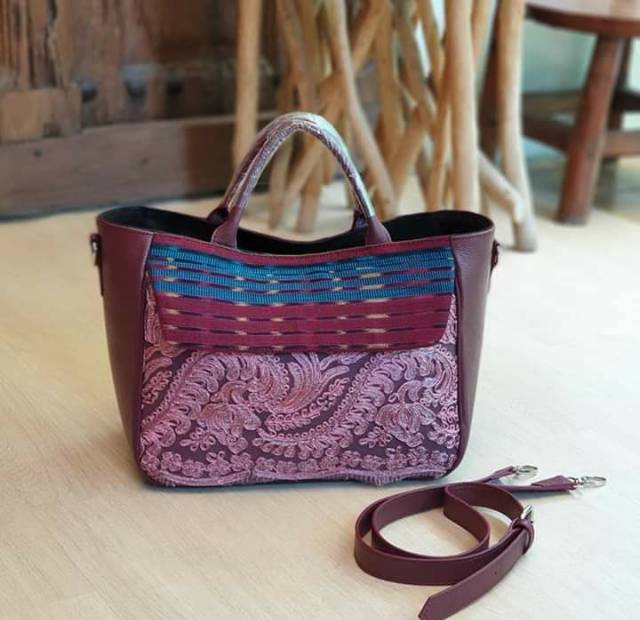 BROCAN TAS ETNIK, TAS TENUN BROKAT, TAS HANDMADE KULIT, TAS TENUN MURAH, TAS ETNIK MURAH