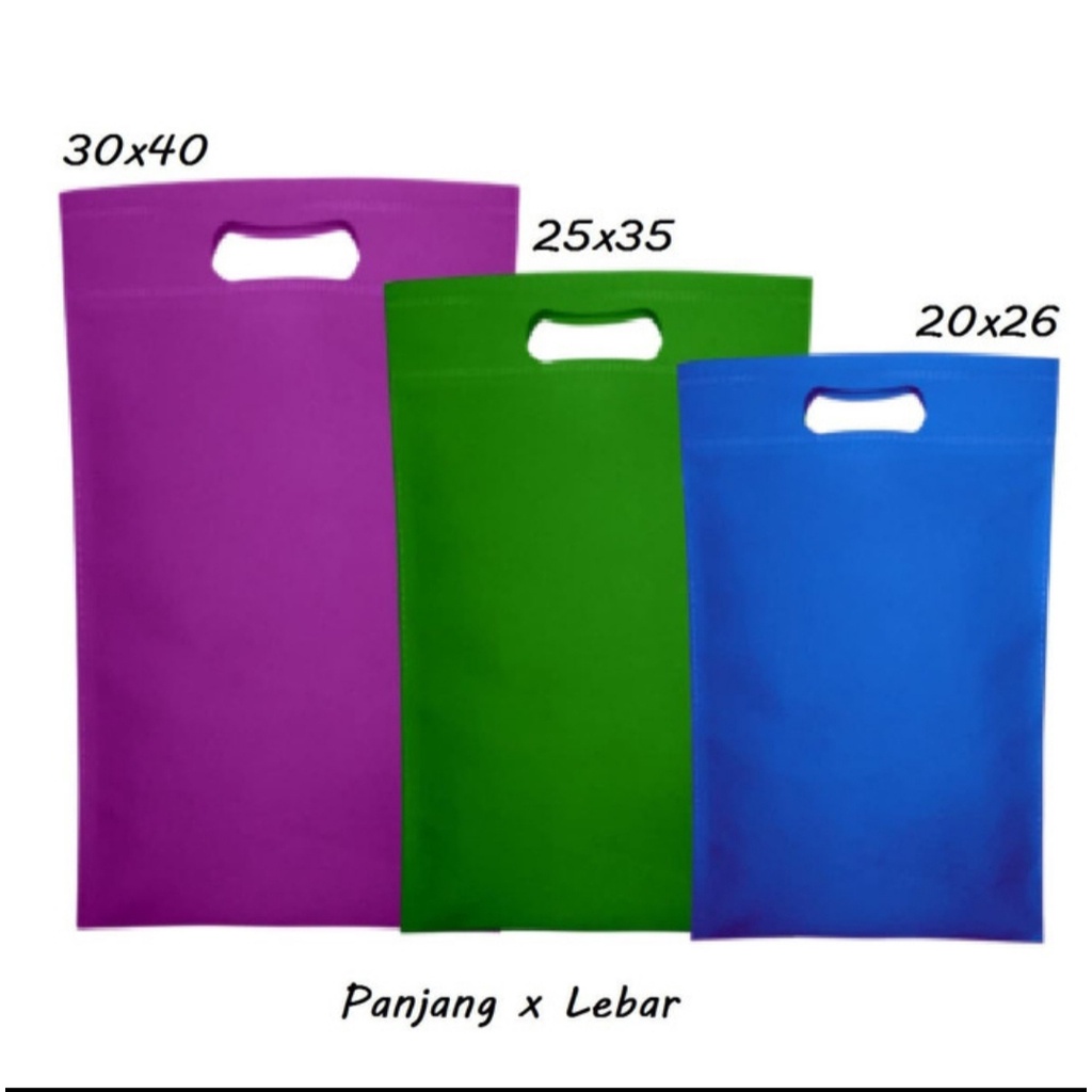 

Tas Kain Spunbond Goodie Bag Jumbo Besar Kecil Ukuran 20x26 25x35 30x40 Buat Kantong Belanja Parsel Sembako Goodybag Souvenir Ultah Ulang tahun Totebag Hampers Besek Nasi Kotak Box Hantaran Hajatan Paperbag Polos Plastik Go green Custom Sablon