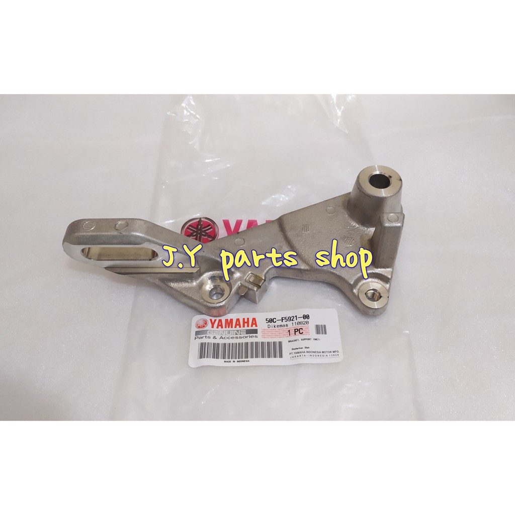 BESI BRACKET BREKET DUDUKAN KALIPER CALIPER BELAKANG JUPITER MX 135 NEW NJMX ORIGINAL YGP 50C-F5921-00