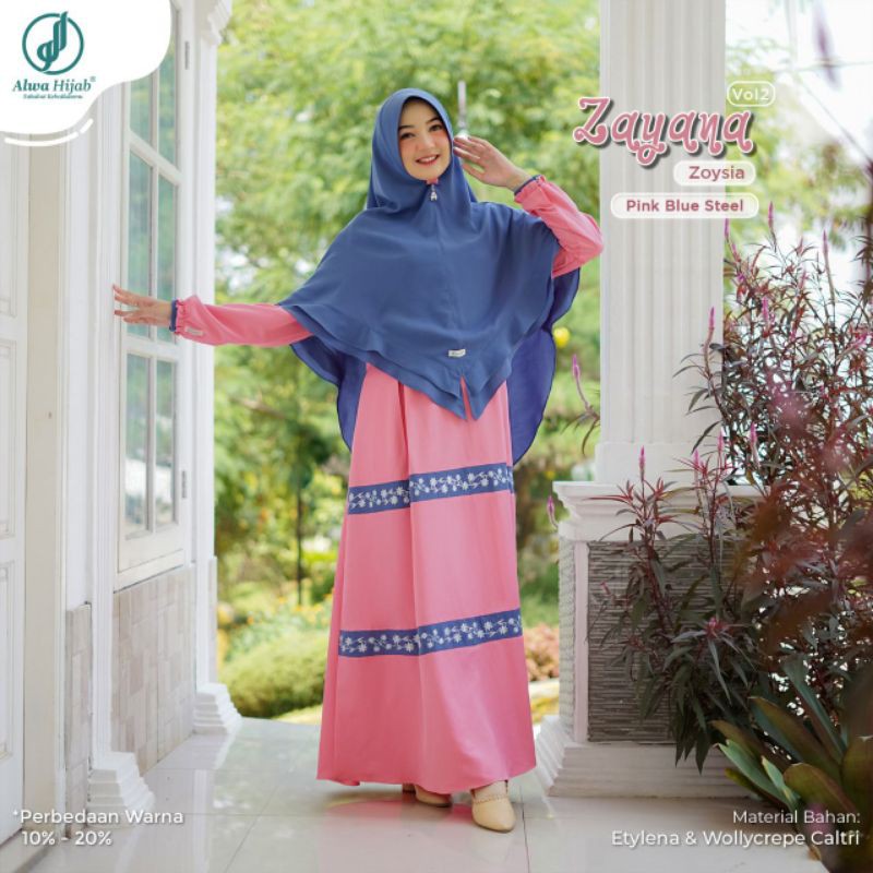 GAMIS TERBARU BEST SELLER ZAYANA SET