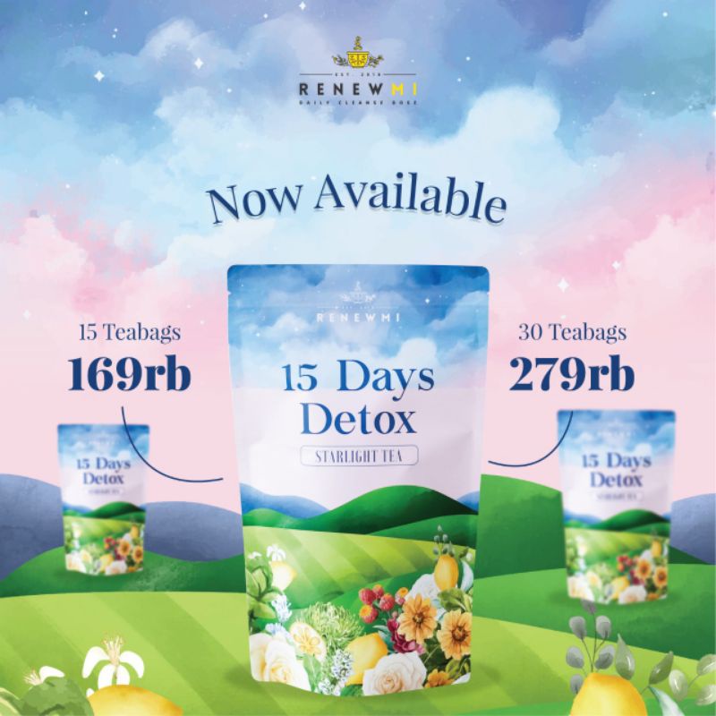 

Teh Malam Detox Tea RenewMi - Teh Diet Alami