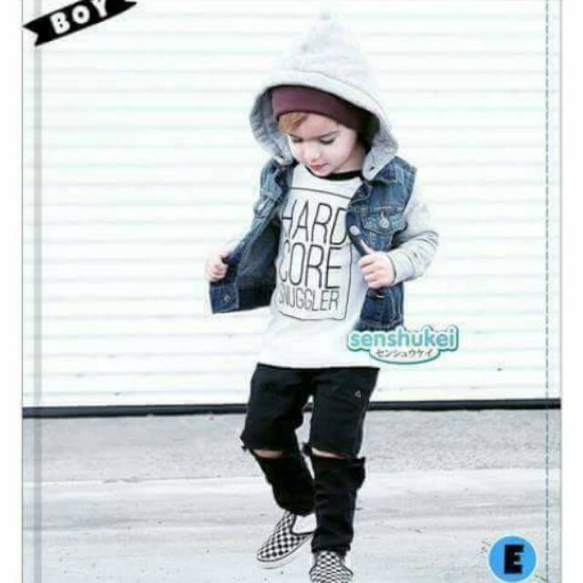 Senshukei set jaket jeans