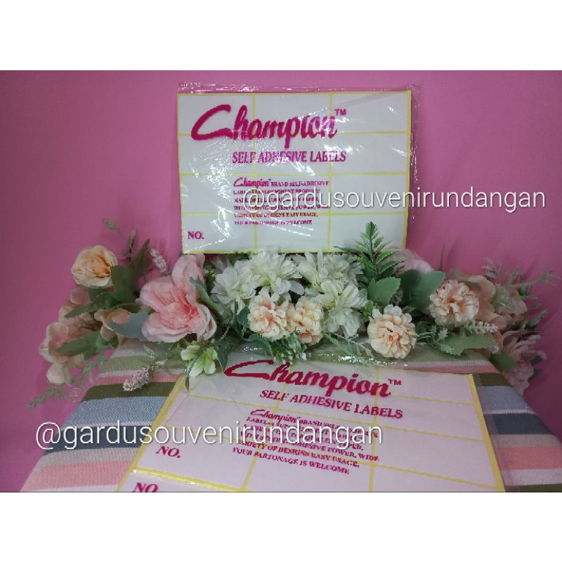 Stiker Label Nama Undangan No 103